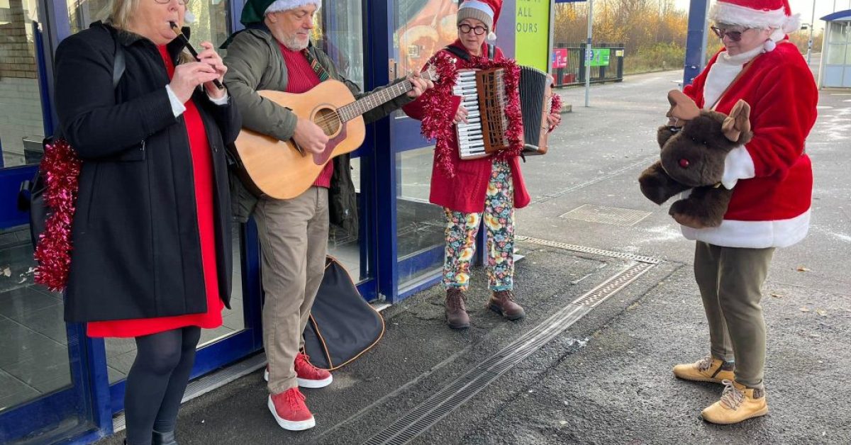 Happy Train Rochdale Station