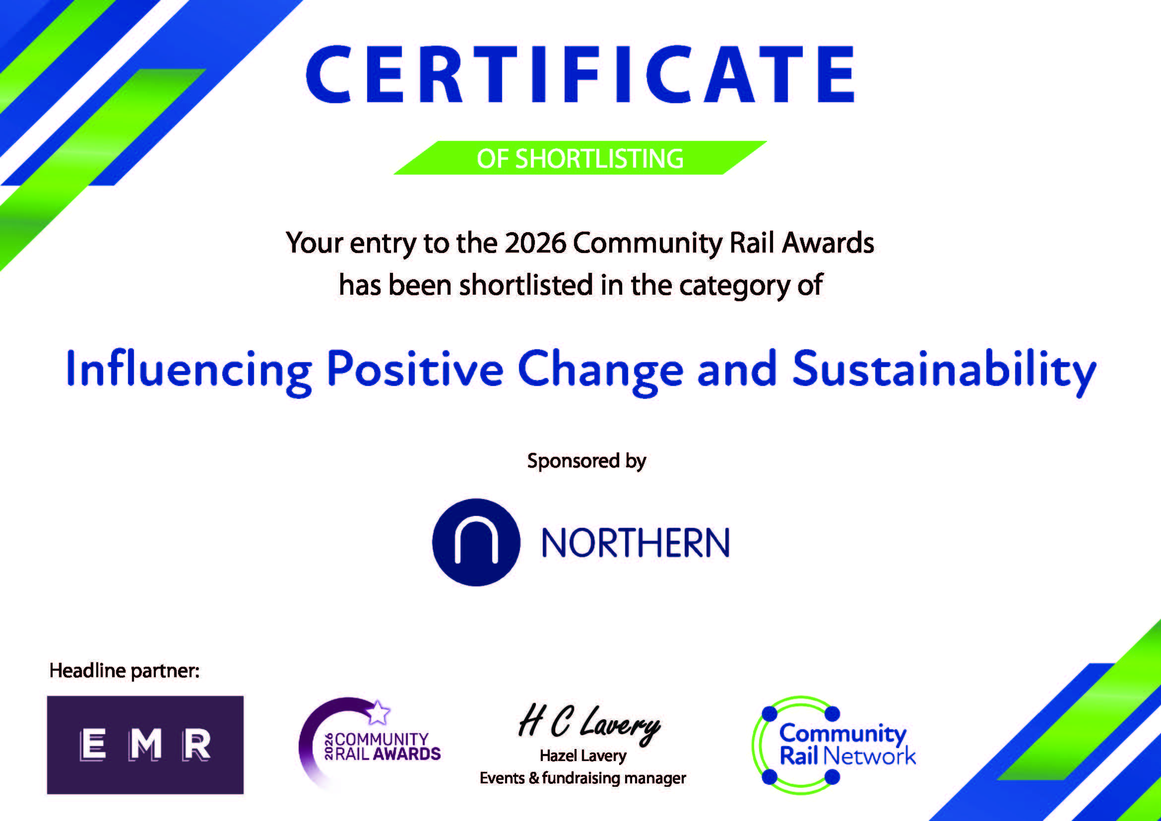 9. Influencing positive change and sustainability